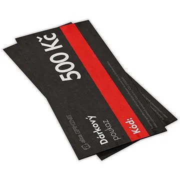 Alza GAMING dárkový poukaz v hodnotě 500 Kč (AGbezCZ01)