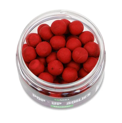 Nikl Plovoucí boilies 10mm 20g - KrillBerry - bordo,Nikl Plovoucí boilies 10mm 20g - KrillBerry - bordo
