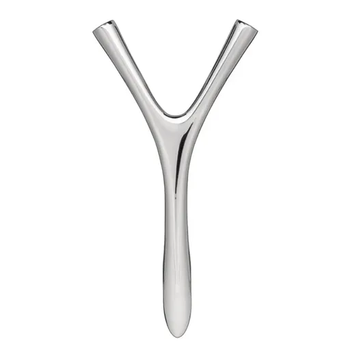 Otvírák na lahve Virgula Alessi stříbrný