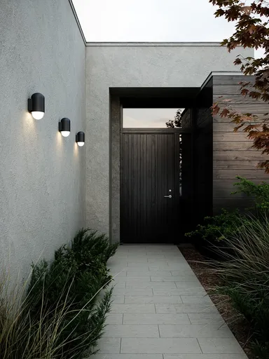 NORDLUX Heka venkovní nástěnné svítidlo černá 2118211003