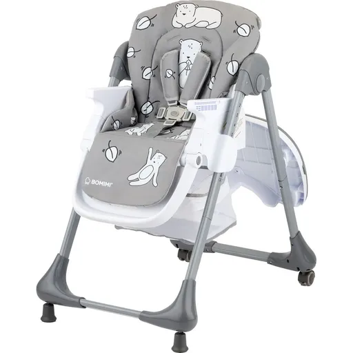 Bomimi Lara jídelní židle medvěd grey