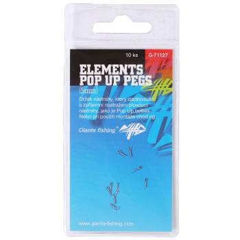 Giants Fishing Kolíček s očkem Elements Pop Up Pegs 10ks - 10mm