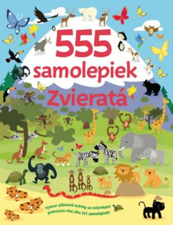 555 samolepiek Zvieratá