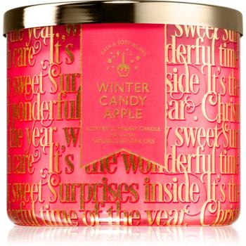 Bath & Body Works Winter Candy Apple vonná svíčka 411 g