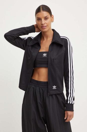 Mikina adidas Originals Montreal Track Top dámská, černá barva, s aplikací, IU2524