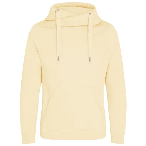 Just Hoods Mikina s překříženým límcem - Vanilková | L