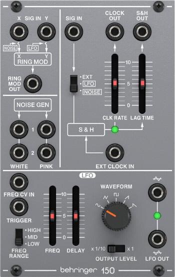 Behringer 150 Ring Mod/Noise/S&H/LFO Modulární systém