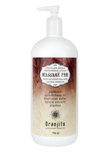 Oranjito Masážní mléko Čokoláda (Massage Pro Chocolate Professional Lotion) 750 ml