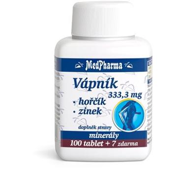 MedPharma Vápník 333,3 mg + Hořčík + Zinek - 107 tbl. (8594045470031)