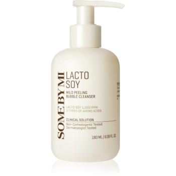 Some By Mi Lacto Soy Mild Bubble Peeling Cleanser jemný čisticí peeling pro citlivou pleť 180 ml