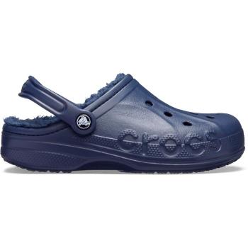 Crocs BAYA LINED CLOG Unisex papucs, sötétkék, méret 38/39