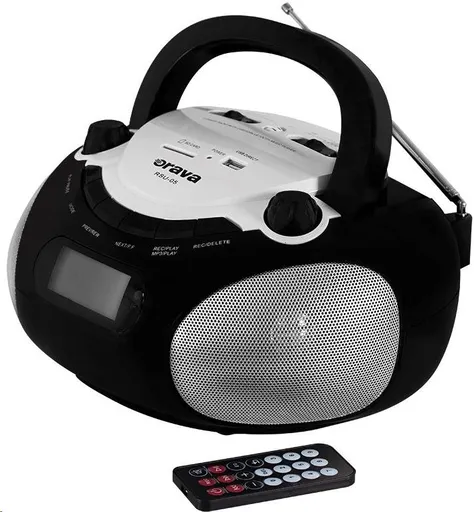 Orava RSU-05 přehrávač, USB/SD přenosný, Bluetooth, AM/FM/SW1/SW2 rádio, výstup na sluchátka, LCD displej