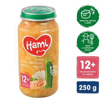 Hami rizoto s krůtím cuketou a hrášek 250 g