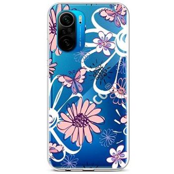 TopQ Xiaomi Poco F3 silikon Flowers 62832 (Sun-62832)