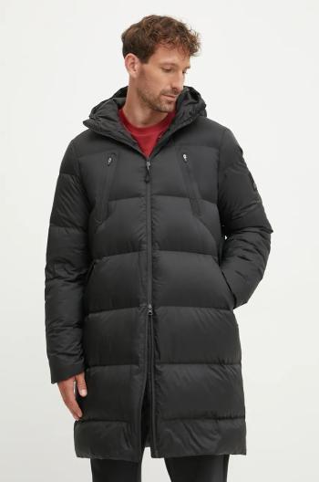 Péřová bunda Jack Wolfskin Wandermood pánská, černá barva, zimní, A60168