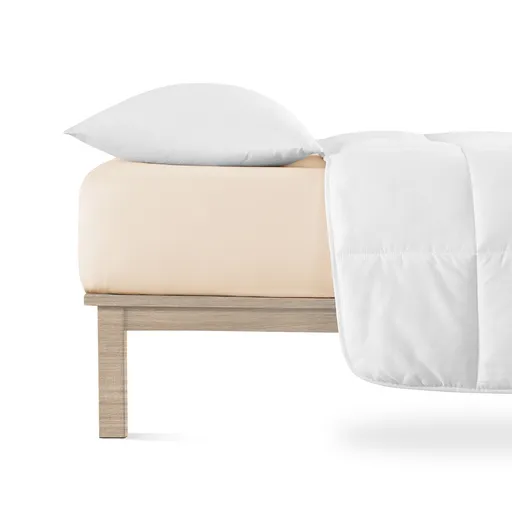 4Home jersey prostěradlo Lycra béžová, 90 x 200 cm