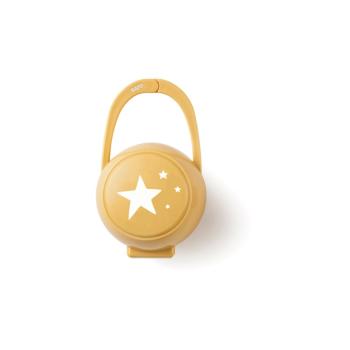 Saro Baby Pacifier Box Galaxy krabička na dudlík Mustard 1 ks