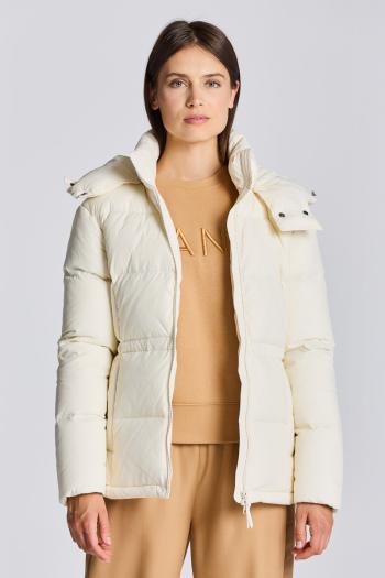 BUNDA GANT D2. MID LENGTH DOWN JACKET CREAM