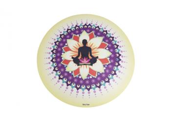 Jógamatrac Sharp Shape Round Yoga Mat Meditation