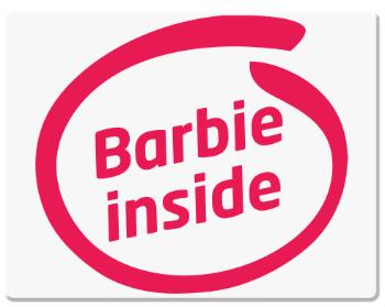 Podložka pod myš Barbie inside