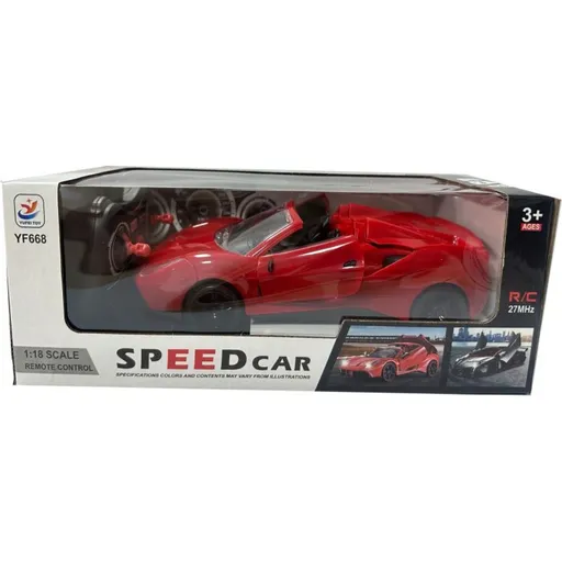 Alltoys Sportovní RC auto 1 : 18 (38) červený kabriolet