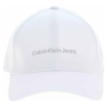 Calvin Klein dámská kšiltovka K60K6088490LI White-Silver Logo