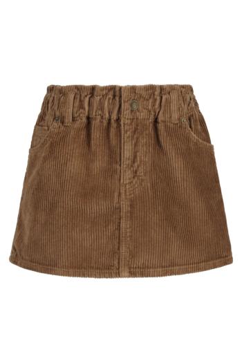 SUKNĚ GANT MINI CORD SKIRT COCOA BROWN