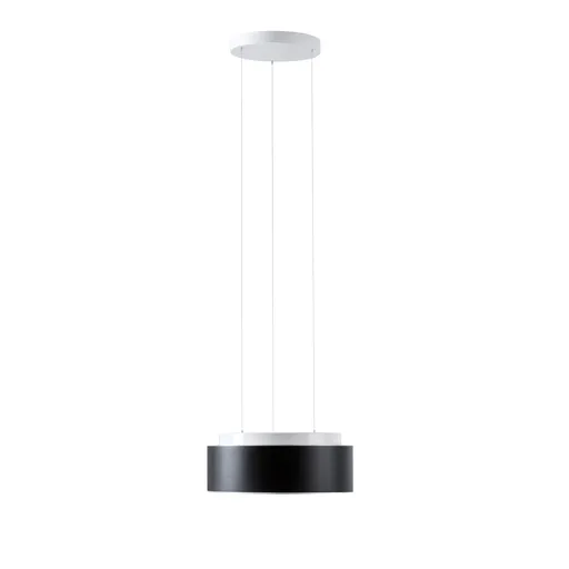 OSMONT ERI70424 ERIS LEC2 závěsné skleněné svítidlo bílá / bílo - černá IP40 3000 K 14W LED DALI