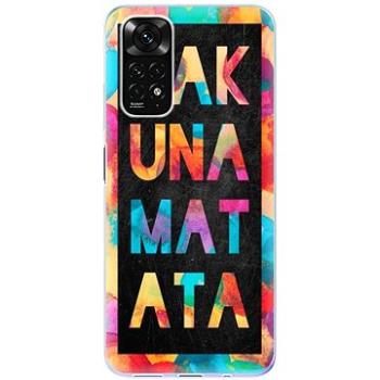 iSaprio Hakuna Matata 01 pro Xiaomi Redmi Note 11 / Note 11S (haku01-TPU3-RmN11s)