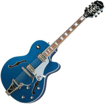 Epiphone Emperor Swingster Delta Blue Metallic Semiakustická kytara