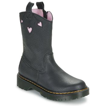 Dr. Martens  Bex Heart P-O Boot J Black Classic Nappa  Polokozačky Čierna