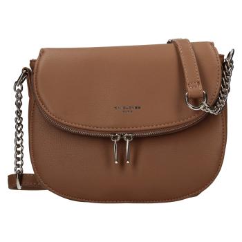 Dámská crossbody kabelka David Jones Daelas - koňak