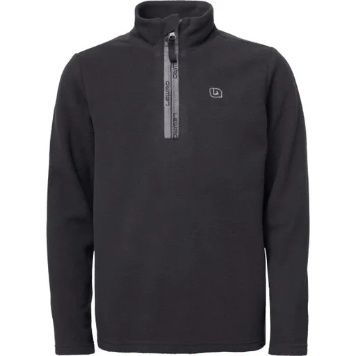 Lewro RAIN Dětská mikina, černá, velikost 116-122