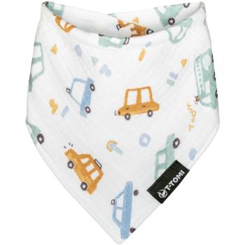 T-TOMI BIO Muslin Bib bavețică Traffic 30x45 cm