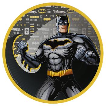 Amscan Papírové talíře - Batman 23 cm