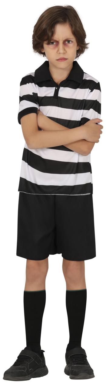 Guirca Dětský kostým s krátkým rukávem - Pugsley Addams Velikost - děti: L: 129-137 cm