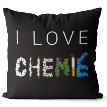 Polštář Chemie (Velikost: 40 x 40 cm)