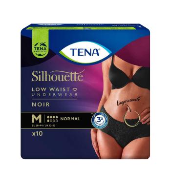 Tena Silhouette Low Waist Noir Normal M inkontinenční kalhotky 10 ks