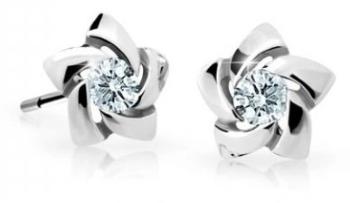 Cutie Jewellery Dětské náušnice z bílého zlata C2201-30-X-2 bílá