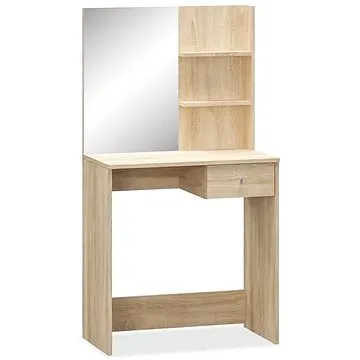 Toaletní stolek dřevotříska 75x40x141 cm dub (244862)