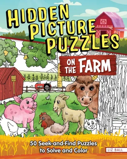 Hidden Picture Puzzles on the Farm - Liz Ball