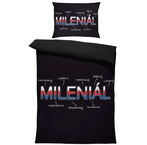 Povlečení Mileniál – vlastnosti (Rozměr : 1x150/200 + 1x60/50)