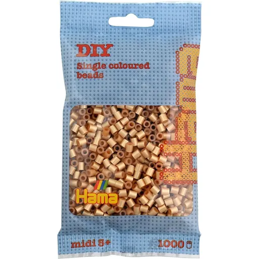 Hama H207-61 Midi Zlaté korálky 1000 ks