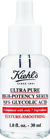Kiehl's Pleťové sérum Ultra Pure 9,8% Glycolic Acid (High-Potency Serum) 30 ml
