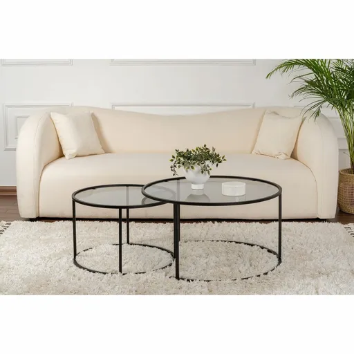 Sada konferenčních stolků Tokyo Black, 2 ks