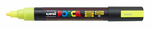 Akrylová fixa Uni Posca PC-5M – F02 fluo žlutá