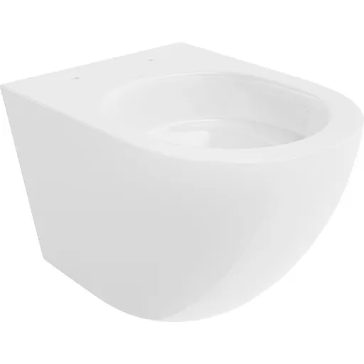 MEXEN Lena Závěsná WC mísa Rimless Tornado, bílá lesk 3322XX00T