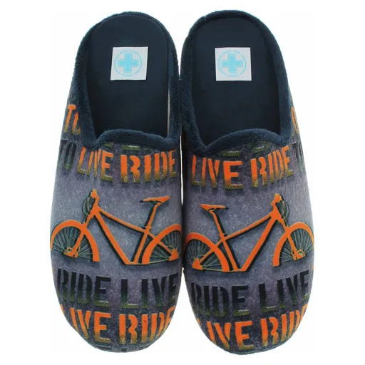 Pánské domácí pantofle Medi Line 5181-023 marino 42