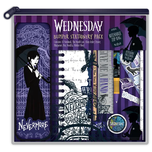 Wednesday školní set velký