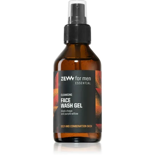 Zew For Men Essential Face Wash Gel čisticí gel pro mastnou a smíšenou pleť pro muže 100 ml